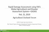 Rapid Damage Assessment using FAS’s Global Agricultural and … · 2019-02-21  · Rapid Damage Assessment using FAS’s Global Agricultural and Disaster Assessment System—GADAS.