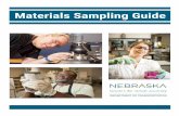 Materials Sampling Guide - Nebraska Department of Roadsdot.nebraska.gov/media/9852/sampguide-07-01-2017.pdfJul 01, 2017  · MATERIALS SAMPLING GUIDE INDEX OF SECTIONS Page I-2 July
