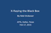 X-Raying the Black Box - afta-dfw.com Dickover X-Raying the Black Box - Feb 2015.pdfX-Raying the Black Box By Mel Dickover AfTA, Dallas, Texas Feb 17, 2015 . ... –Trend cycle in