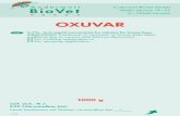 OXUVAR - Andermatt BioVet · 2018-02-23 · OXUVAR 5.7%, 41.0 mg/ml concentrate for solution for honey bees STATEMENT OF ACTIVE AND OTHER SUBSTANCES Per ml: Active substance: Oxalic