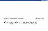 CSCE 314: Programming Languages Dr. Dylan Shellrobotics.cs.tamu.edu/dshell/cs314/slides/lec12.pdf · CSCE 314: Programming Languages Dr. Dylan Shell. 2 Shell CSCE 314 TAMU ‘Let