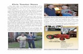Elvis Tractor News Toy Story.pdfElvis Tractor News The last time we reported on Chapter #23’s involvement with researching and telling the story of how Elvis Presley came to own