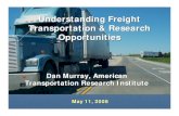 Understanding Freight Transportation & Researchresearch.unl.edu/events/facretreat/2006/ppts/Murraytranportation5-11-06.pdf · Understanding Freight Transportation & Research Opportunities