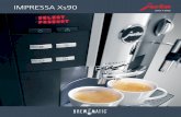 IMPRESSA Xs90 - CMC Espressocmc.scarabmedia.com/ftproot/JURA_Xs90_Brochure.pdfIMPRESSA Xs90 A high performance all-rounder 1 A touch of a button is all it takes to make one of the