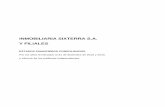 INMOBILIARIA SIXTERRA S.A. Y FILIALES · situación financiera de Inmobiliaria Sixterra S.A. y filiales al 31 de diciembre de 2016 y 2015 y los resultados de sus operaciones y los