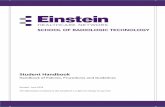 Student Handbook - Albert Einstein Healthcare Network · cesphysics@comcast.net Radiation Protection Cell 856 ... 2.1 Students will identify diagnostic quality images and correct