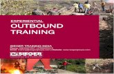 EXPERIENTIAL OUTBOUND TRAINING · Email: training@siegergroups.com | Website: EXPERIENTIAL OUTBOUND TRAINING . 2 About Sieger Group A nationally recognised Outbound Training, Event