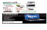 Many more specials available on computers, laptops, HDPVR ... · Many more specials available on computers, laptops, HDPVR’s, Home entertainment, etc, call for more info. ALL PRICES