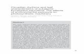 Circadian rhythms and leaf characteristics of subalpine ...press-files.anu.edu.au/downloads/press/n3949/pdf/ch04.pdfcharacteristics of subalpine Eucalyptus pauciflora: The effects