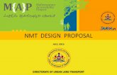 NMT DESIGN PROPOSAL · 2019-03-01 · •Malleshwaram Accessibility Project is an initiative taken up by Karnataka State Government’s Directorate of Urban Land Transport with the