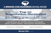 Top 10 Negotiation Strategies - The 360° Adjuster360adjuster.com/wp-content/uploads/2017/01/... · Top 10 Negotiation Strategies According to Neuroscience RUSSELL P. GRANGER RAHILA