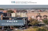 FACES · 2018-11-14 · StrategiesToEndHomelessness toEndHomeless strategiestoendhomelessness.org At Strategies to End Homelessness, we work in partnership with 30 non- profit service
