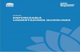 GUIDELINE ENFORCEABLE UNDERTAKINGS GUIDELINES · This document is a guide to proposing an enforceable undertaking to the NSW Resources Regulator within the Department of Planning,