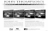 METHOD BOOK 2 POPULAR PIANO SOLOS – BOOK 1 POPULAR PIANO … · Thompson’s Adult Piano Course (Book 2). Titles: And So It Goes • Beauty and the Beast • Getting to Know You