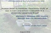 Human urine as fertilizer: Feasibility study of use in …huussi.net/wp-content/uploads/2013/07/Mariana-C.-Chris...Human Urine as Fertilizer: Feasibility study of use in corn and lettuce