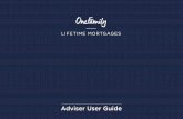 Adviser User Guide - OneFamily Adviser€¦ · 3. Producing a Key Facts Illustration (KFI) To produce a KFI for a new applicant select the “Illustration” heading in the menu bar,