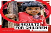 RESULTS FOR CHILDREN - Resource Centre · 2 SAVE THE CHILDREN 2015 RESULTS FOR CHILDREN ## Dear friends, Children deserve a better world. For nearly 100 years, we have done whatever