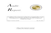 Audit Report - Defense Technical Information Center · petroleum, petroleum products, and natural gas from Iraq, as well as funds from other sources, were deposited into the DFI until
