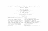 A Bibliography of Papers in Lecture Notes in Computer Science … · 2017-03-12 · A Bibliography of Papers in Lecture Notes in Computer Science (1993) Nelson H. F. Beebe University