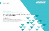 Double Award Science Chemistry...Double Award Science Chemistry Higher Tier Grade A This is an exemplification of candidates’ performance in GCSE examinations (Summer 2019) to support