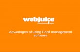 Advantages of using Feed management softwareleicesterdigital.co.uk/wp...of-Feed-Management-Software-James-Mur… · •Web Development •Technical SEO implementation –Speed ...
