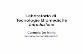 Laboratorio di Tecnologie Biomediche€¦ · innovative biomedical engineering solutions from students (individuals or teams) focused on Technology Innovations in Surgery, Obstetrics