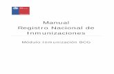 Manual Registro Nacional de Inmunizacionesestadisticas.ssosorno.cl/inmunizaciones/6_Manuales_RNI... · 2020-03-11 · CONCEPTOS GENERALES DEL MÓDULO ... ACCESO Y USO DEL MÓDULO