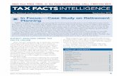 In Focus:—Case Study on Retirement Planning Tax Facts... · In Focus:—Case Study on Retirement Planning ... In this case, the partnership agreement required the ... policy, rather
