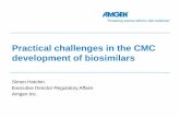 Practical challenges in the CMC development of biosimilars...Nature Reviews Drug Discovery. February 2011. CASSS Bay Area Discussion Group ... Analytical similarity methodology: selection
