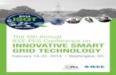 The 5th Annual IEEE PES Conference onsite.ieee.org/isgt2014/files/2014/02/IEEE_ISGTProgram.pdf · E. HEDGES, KCPL “Enabling Smart Grid Functions through End-to-End Systems Interoperability”