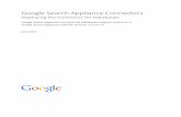 Google Search Appliance Connectorsstatic.googleusercontent.com/media/€¦ · Google Search Appliance Connectors ... Row to HTML mode URL mode File path mode BLOB mode Display URL