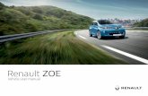 Renault ZOE...Présentation (X10 - Renault) Jaune Noir Noir texte Batteries Your electric vehicle has two types of battery: – a 400V traction battery; – secondary 12 V battery.