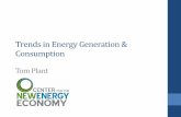 Trends in Energy Generation & Consumption...Trends in Energy Generation & Consumption Tom Plant Electricity has followed a pattern of resource ‘ages’ The US power sector has experienced