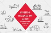 INVESTOR PRESENTATION Q3 F19 - Mahindra & …...Economic ENVIRONMENT BUDGET HIGHLIGHTSWell balanced budget –Provided much-needed stimulus for farm and middle class, yet balanced