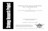 PROACTIVE SELF DEFENSE IN CYBERSPACEindianstrategicknowledgeonline.com/web/Proactive self... · 2013-01-12 · Strategy Research Project PROACTIVE SELF DEFENSE IN CYBERSPACE BY LIEUTENANT