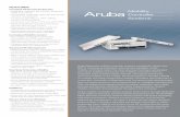 Aruba Mobility - Open1sf1.open1.it/webicosnew/soluzioni/aruba/documenti/... · 2006-07-19 · to Aruba mobility controllers across any IP network using standard IPsec or GRE (Generic
