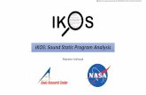 IKOS: Sound Static Program Analysis · 2019-11-07 · IKOS Requirement Engineering System/SW Design Software Development Unit Testing Integration Testing Acceptance Testing Code 2.