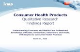 Consumer Health Products - ISMP Canada...•Cough/cold/flu (pill, liquid, lozenges, etc.) •Allergy •Headache/pain relief ... • All Labs were recorded with a stationary camera