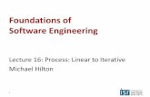 15-313 Foundations of Software Engineeringckaestne/15313/2017/20171031...2017/10/31  · Learning goals •Understand the need for process considerations •Select a process suitable