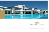BECOMING A PROPERTY OWNER IN PORTUGAL useful information · 2015-09-10 · Vale do Lobo is located in the South of Portugal in the Algarve region. ... linked villa, detached villa).