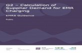 G2 Calculation of Supplier Demand for EMR Charging · What will be the treatment of electricity imported by power stations? What does an example of this calculation look like? ...