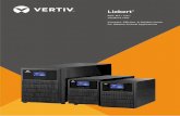 Liebert · 2019-04-23 · The Liebert® GXT MT+ CXTM UPS facilitates reliable & uninterrupted power even in stringent conditions with integrated input power factor correction, low