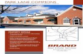 PARK LANE COMMONS - LoopNet...PARK LANE COMMONS 3820, 3800, AND 3850 PLEASANT HILL ROAD, DULUTH, GA 30096 (PLC I, II AND III) • Three attractive single story brick office buildings