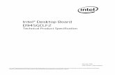 Intel® Desktop Board D945GCLF2 · December 2008 Order Number: E45013-002US The Intel® Desktop Board D945GCLF2 may contain design defects or errors known as errata that may cause