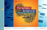 Forensic Science: Fundamentals & Investigations, 2e ...€¦ · o Ballistics is the study of the mechanics of the launching, flight, and behavior of fired projectiles. o Modern firearms