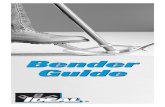Bender Guide - Lowe'spdf.lowes.com/howtoguides/783250740260_how.pdf · 2018-09-21 · Star-Point on bender must be referenced for accurate bends. How to make an Offset Bend The offset