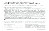 Carotenoids and Antioxidants in Age-Related Maculopathy ...Carotenoids and Antioxidants in Age-Related Maculopathy Italian Study Multifocal Electroretinogram Modiﬁcations after 1