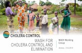 WASH FOR CHOLERA CONTROL AND ELIMINATION...2017/11/05  · Cholera Outbreak - Immediate WASH Activities 1. Support to health facilities (incl. Cholera Treatment Centres / Units) •