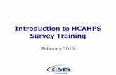 Introduction to HCAHPS Survey Training February 2019 to HCAHPS Survey Training February 2019 Minimum