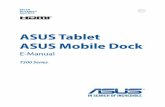 ASUS Tablet ASUS Mobile Dockdlcdnet.asus.com/pub/ASUS/nb/T200TA/0409_E9159_D.pdf · Do not throw your ASUS Tablet/ASUS Mobile Dock in municipal waste. This product has been designed